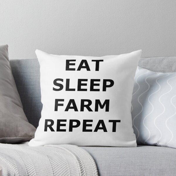 Item preview, EAT SLEEP FARM REPEAT Farming Agriculture T-shirt designed and sold by Dan4220.