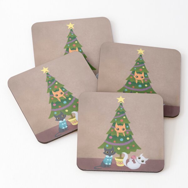 Item preview, Meowy Christmas designed and sold by Laura Nagel.