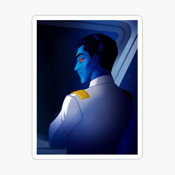 Pensive Sticker