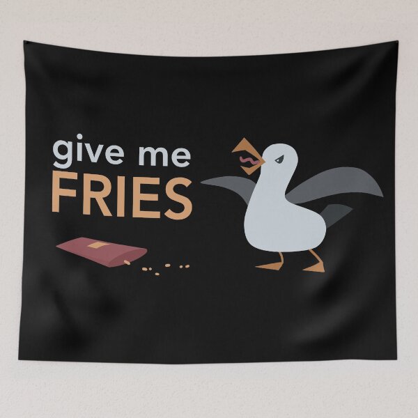 Item preview, Picky Eater Seagull Fries Funny hangry designed and sold by yellowpomelo.