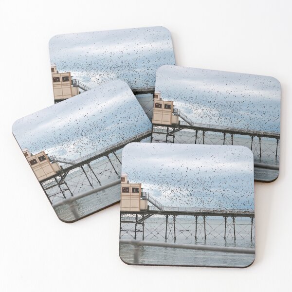 Item preview, Aberystwyth starlings designed and sold by GreyFeatherPhot.