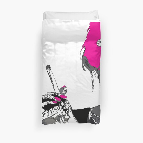 The Smoker #3 Duvet Cover