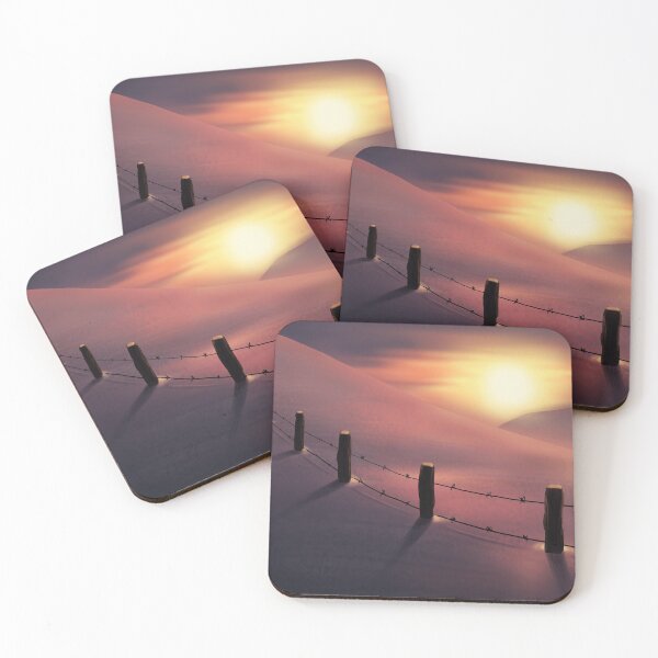 Item preview, Early morning snowy hills designed and sold by TessaGeniets.