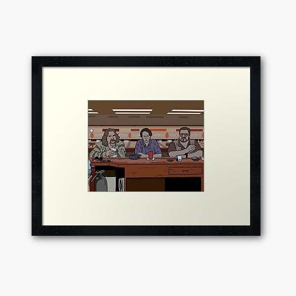 The Big Lebowski Framed Art Print