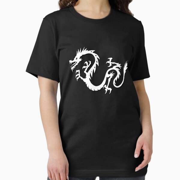 Item preview, Tattoo style dragon logo tshirt designed and sold by bambino12345678.