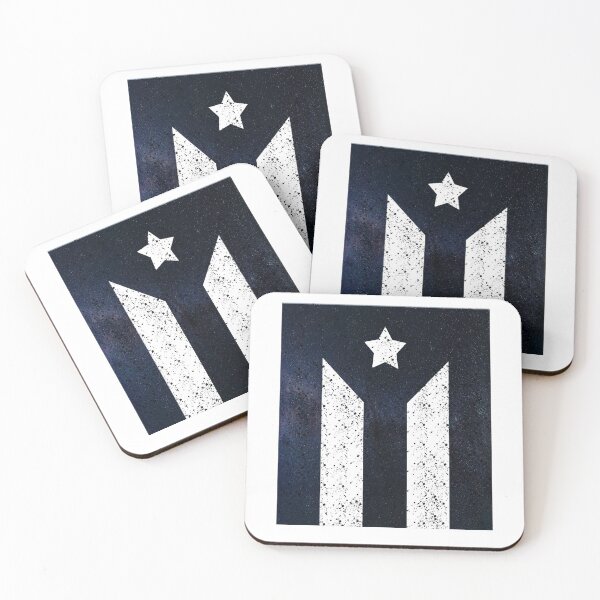 Item preview, PUERTO RICO BLACK FLAG RESISTE BORICUA  designed and sold by osamamohamad.