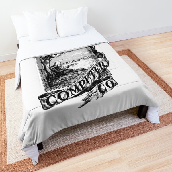 Retro apple Comforter