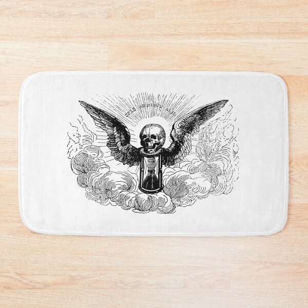 Item preview, Esoteric Illustration Skull Hourglass designed and sold by Pixelchicken.