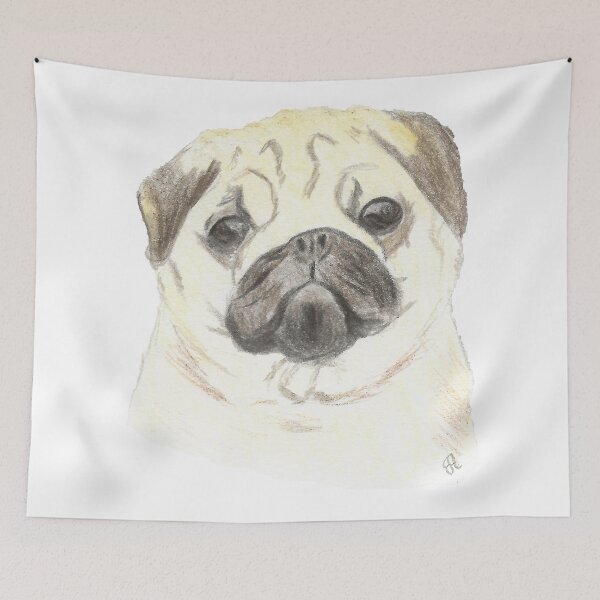 Item preview, Pug designed and sold by EleonorArte.