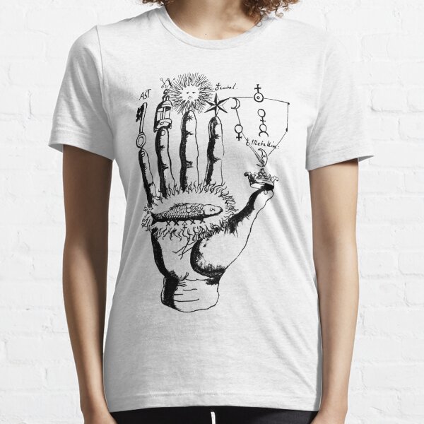 Medieval Alchemy Hand Symbols Essential T-Shirt