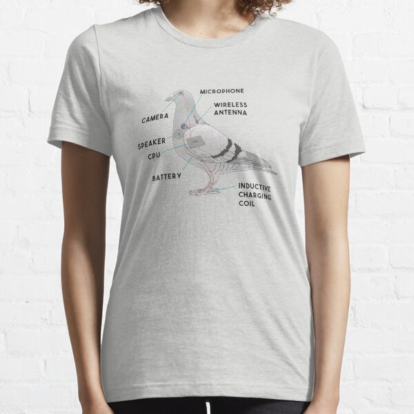 birds aren't real - diagram Essential T-Shirt