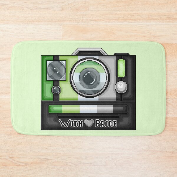 Item preview, Aromantic Pride Pixel Camera designed and sold by MetallicWings15.