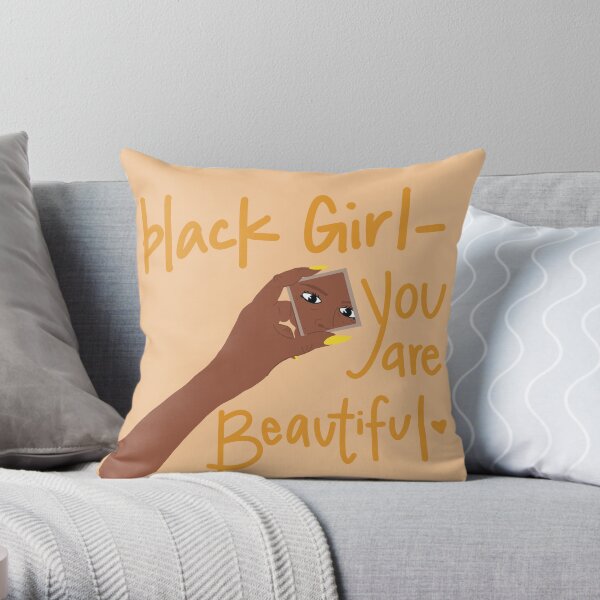 You Are Beautiful Throw Pillow