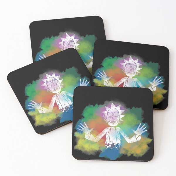 Rick and Morty Coasters (Set of 4)
