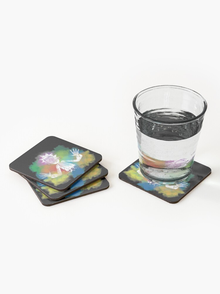 Alternate view of Rick and Morty Coasters (Set of 4)