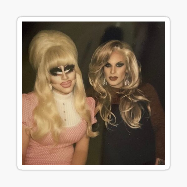 Trixie and Katya  Sticker
