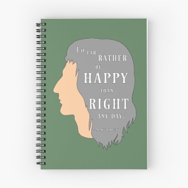 Item preview, Rather be Happy than Right Slartibartfast designed and sold by MinimalistRay.