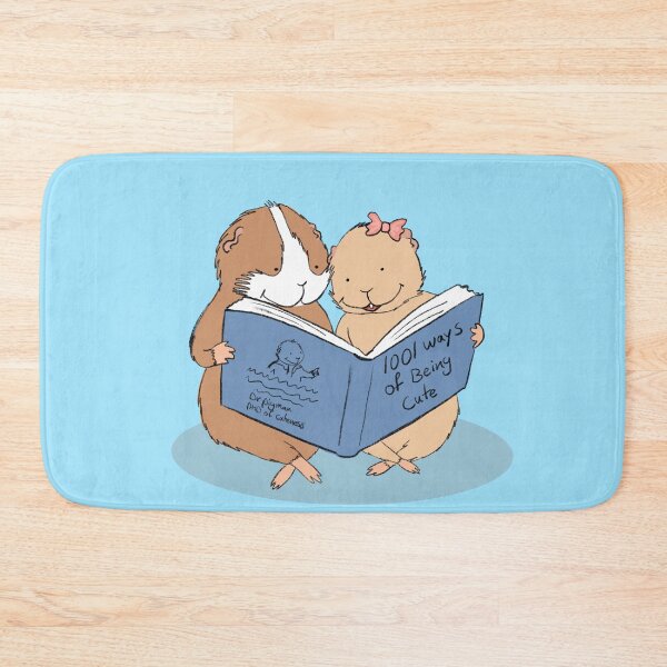 Item preview, Two guinea pigs reading  designed and sold by mondesign26.
