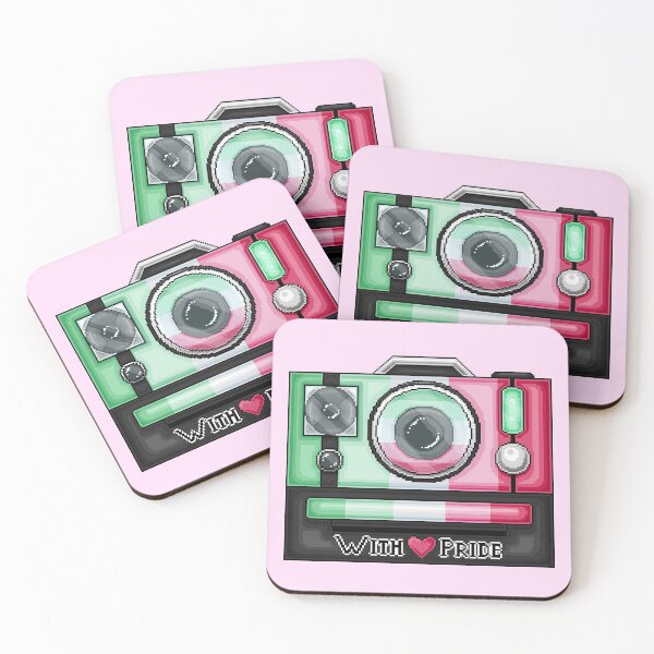 Item preview, Abrosexual Pride Pixel Camera designed and sold by MetallicWings15.