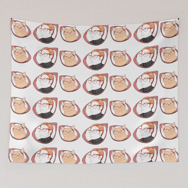 Item preview, Hux and Millicent in cat eye glasses designed and sold by RekaFodor.