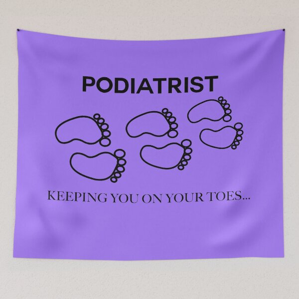 Item preview, Podiatrist Keeping You On Your Toes designed and sold by Ndigwan.