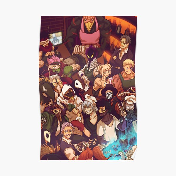 Villains Potluck Poster