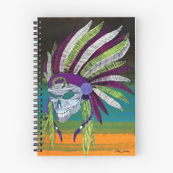 Item preview, Native Tribal Skull By ArtGuru 9328 - Acrylic On Paper designed and sold by Art Guru.