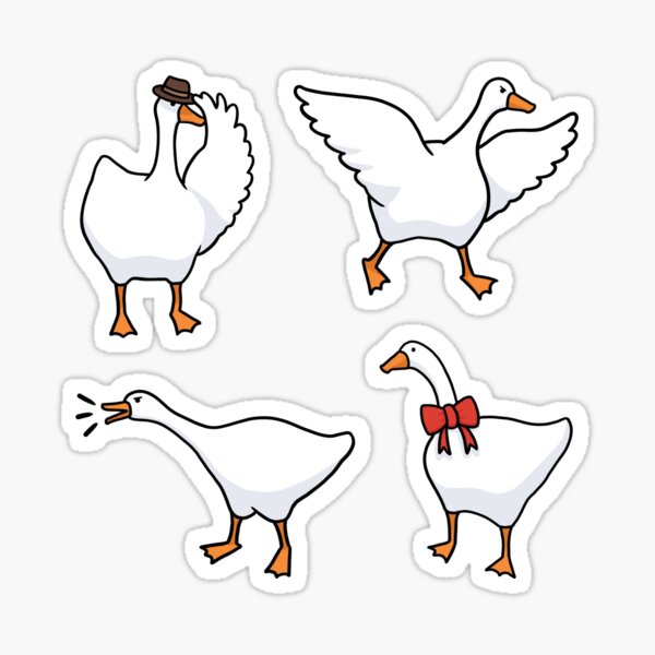 Untitled Goose Sticker Pack Sticker