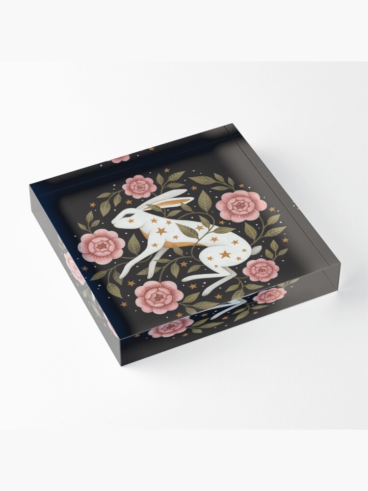 Alternate view of Entangled Acrylic Block