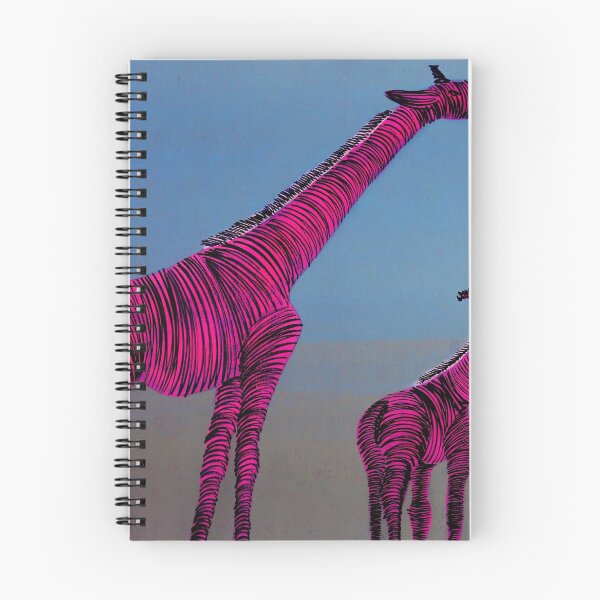 Item preview, Pink Giraffes By ArtGuru 9335 - Acrylic On Paper designed and sold by Art Guru.