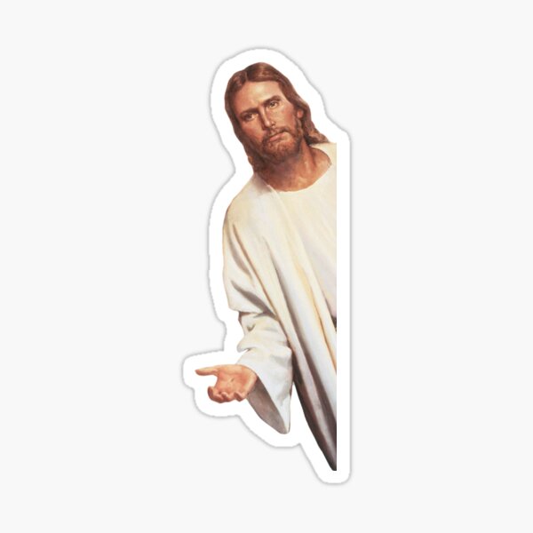 Pegatina Jesús te está juzgando Meme Pegatina