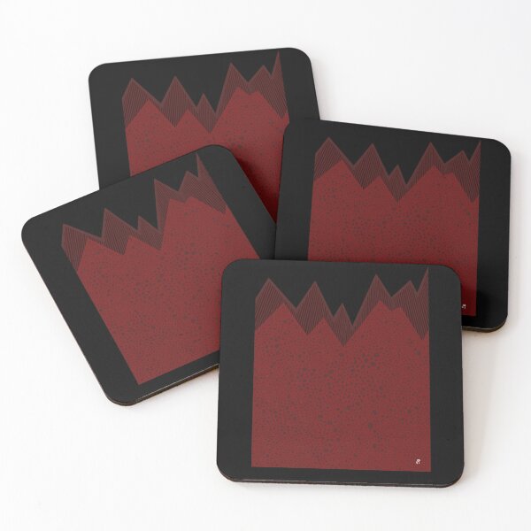 Item preview, Red Mountains designed and sold by glasseyejupiter.