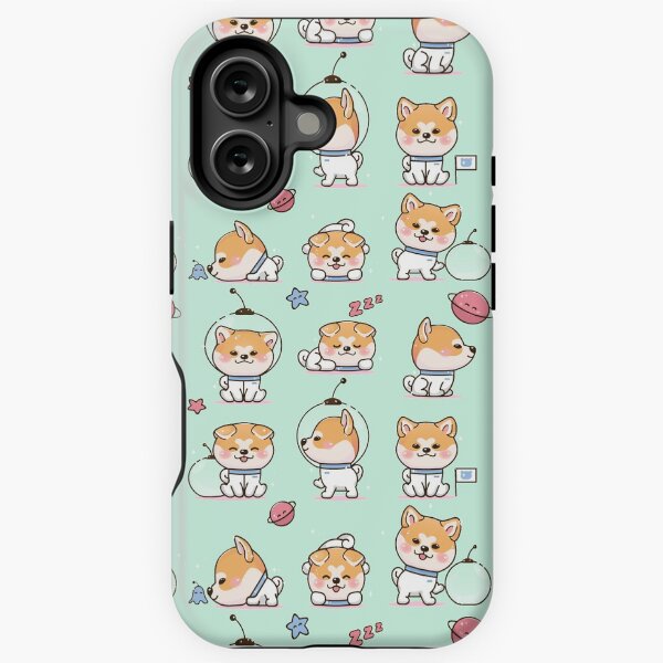 Aperçu de l'œuvre Motif Shiba Inu créée et vendue par ouchmypancreas.