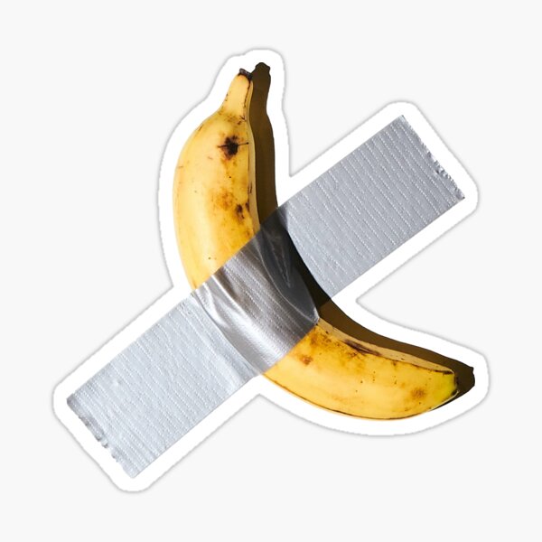 Best Quality Banana Duct Tape Art 120k Sticker