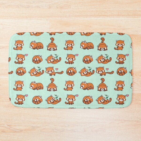 Item preview, Red Panda Pattern designed and sold by ouchmypancreas.