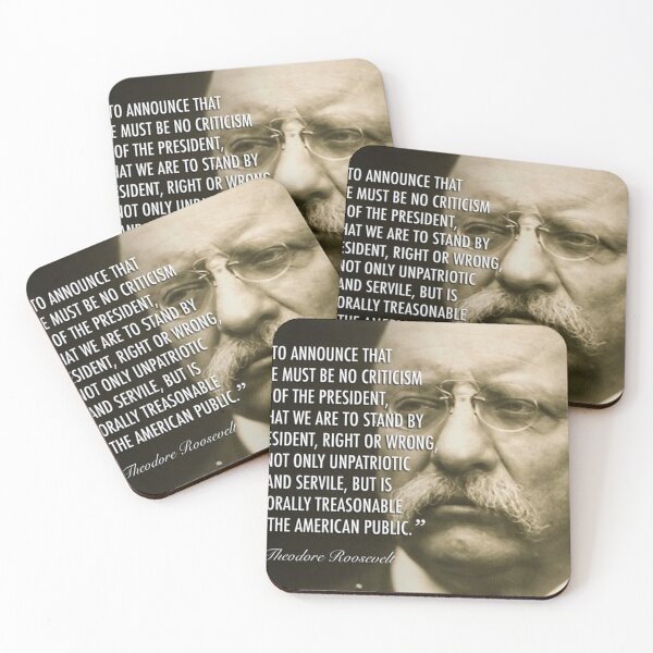 Item preview, You Should Criticise the President - Teddy Roosevelt Quote designed and sold by MyDollExtravaganza.