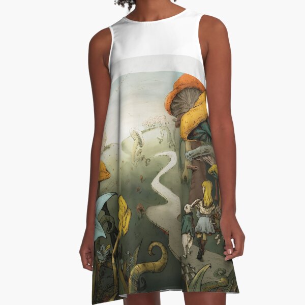 Rabbit Stew A-Line Dress