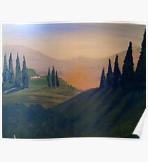 Italian Landscape Poster