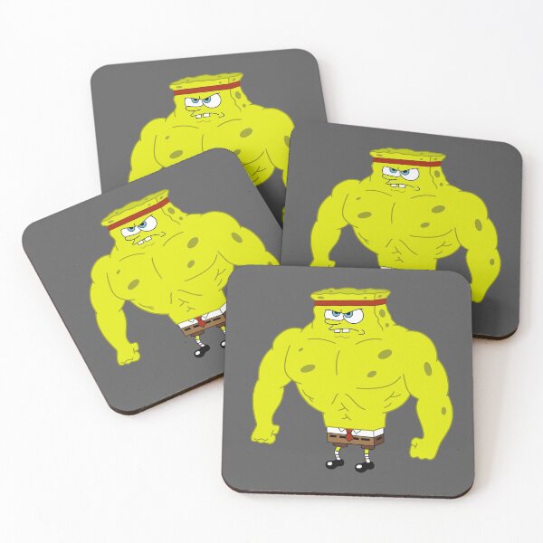 Item preview, Increasingly Buff Spongebob designed and sold by andrw.