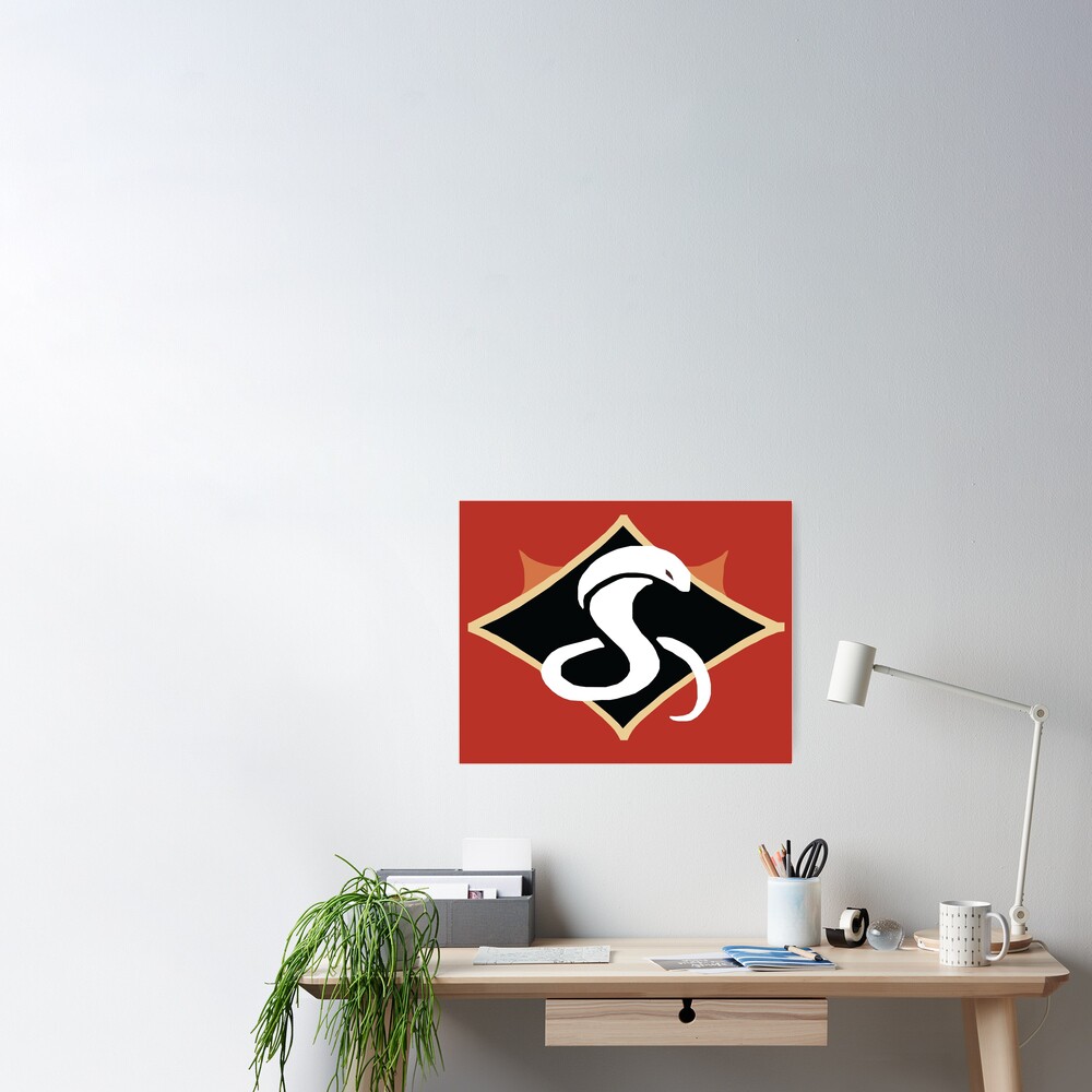 Halo Red Team Flag Poster By Guardian493 Redbubble - halo red team flag roblox