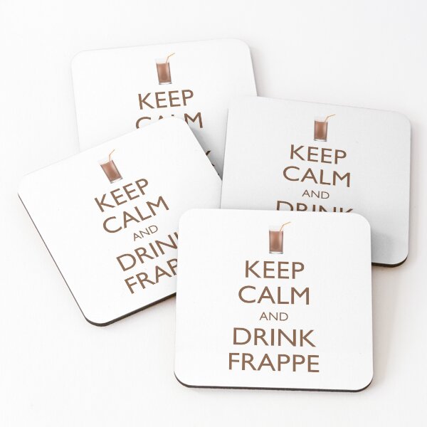 Item preview, Keep Calm and Drink Frappe designed and sold by allincrete.