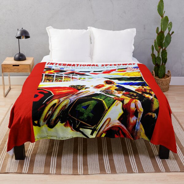 Item preview, INTERNATIONAL SPEEDWAY; Vintage Auto Racing Print designed and sold by posterbobs.