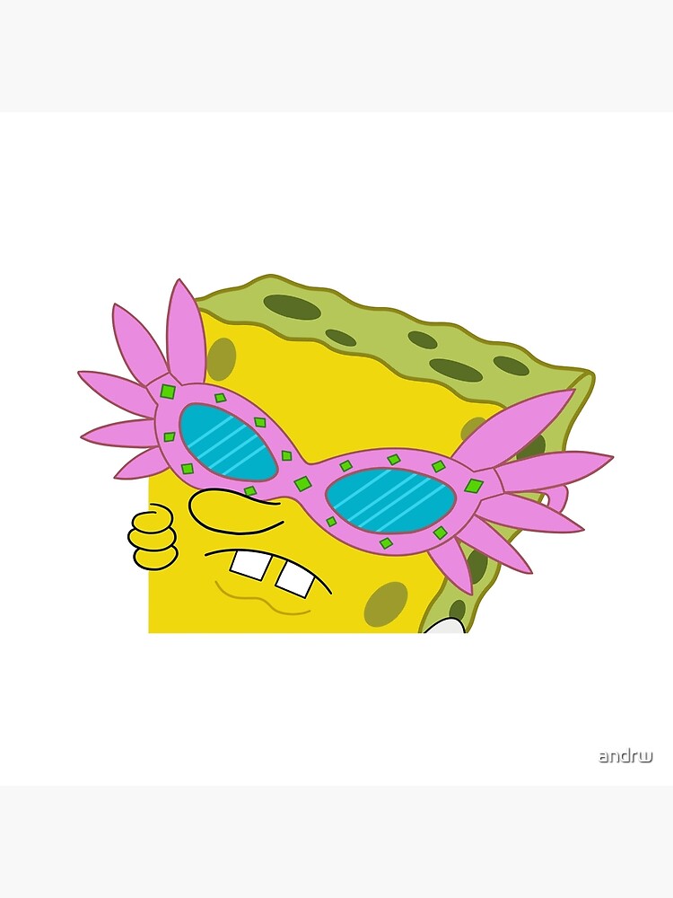 "Fabulous Spongebob, but in HD" Poster for Sale by andrw | Redbubble