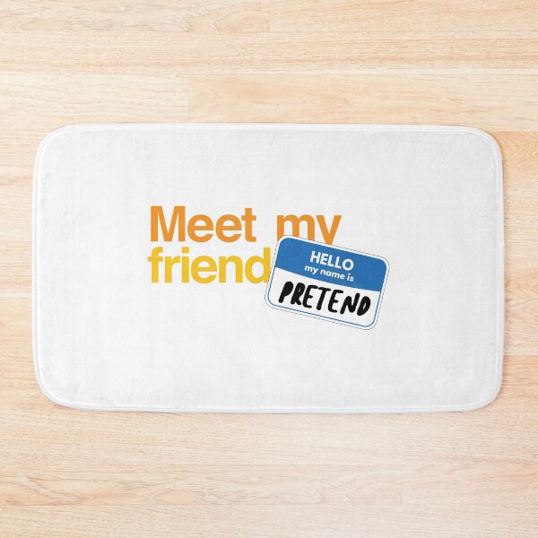 Item preview, Meet My Friend Pretend designed and sold by the-type-store.