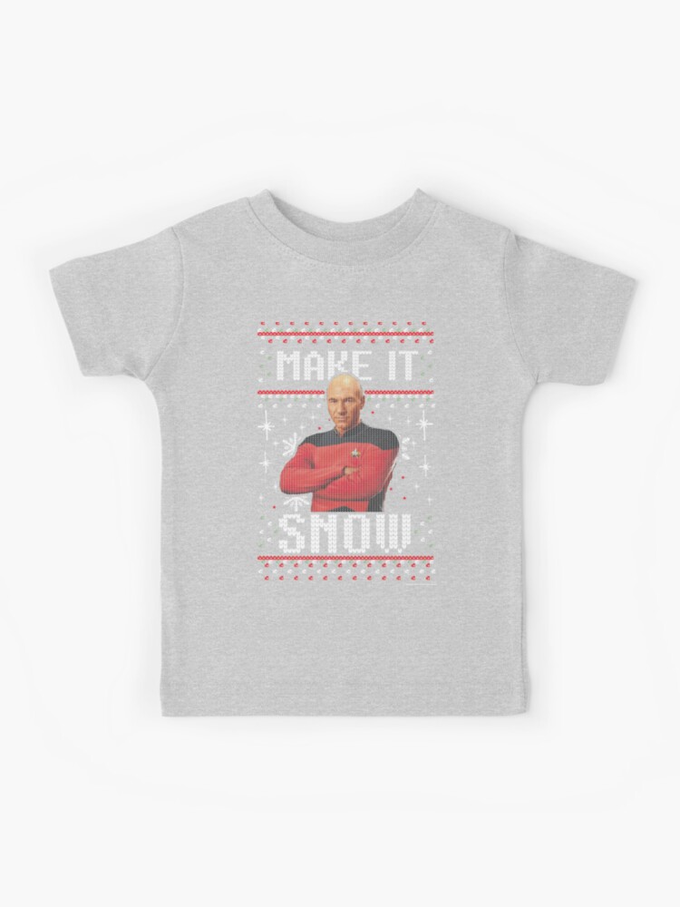 picard make it snow sweater