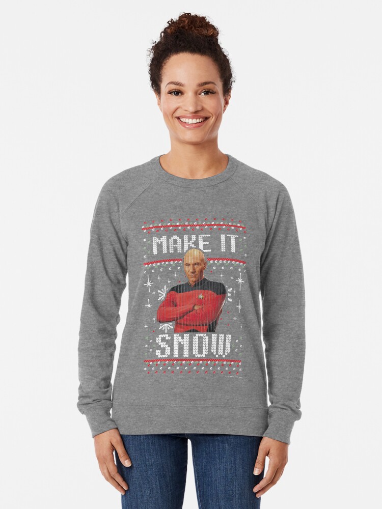 Star trek make it snow best sale sweater