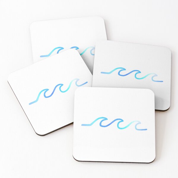 Item preview, Blue ombré waves designed and sold by vitaminhappy.