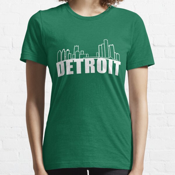 Really Awesome Shirts Retro Style 313 Detroit Michigan Area Code Distressed Women's T-Shirt Women's Small / Navy