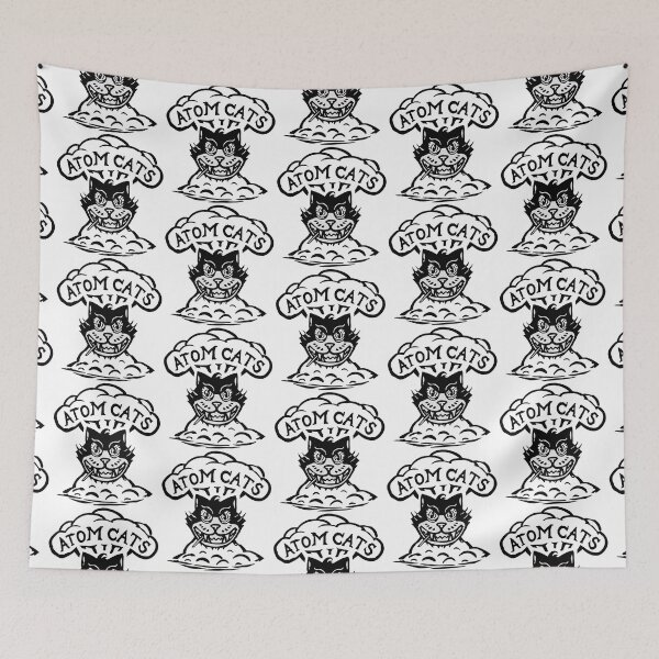 Item preview, Black and White Atomic Kittens designed and sold by Rusembell.