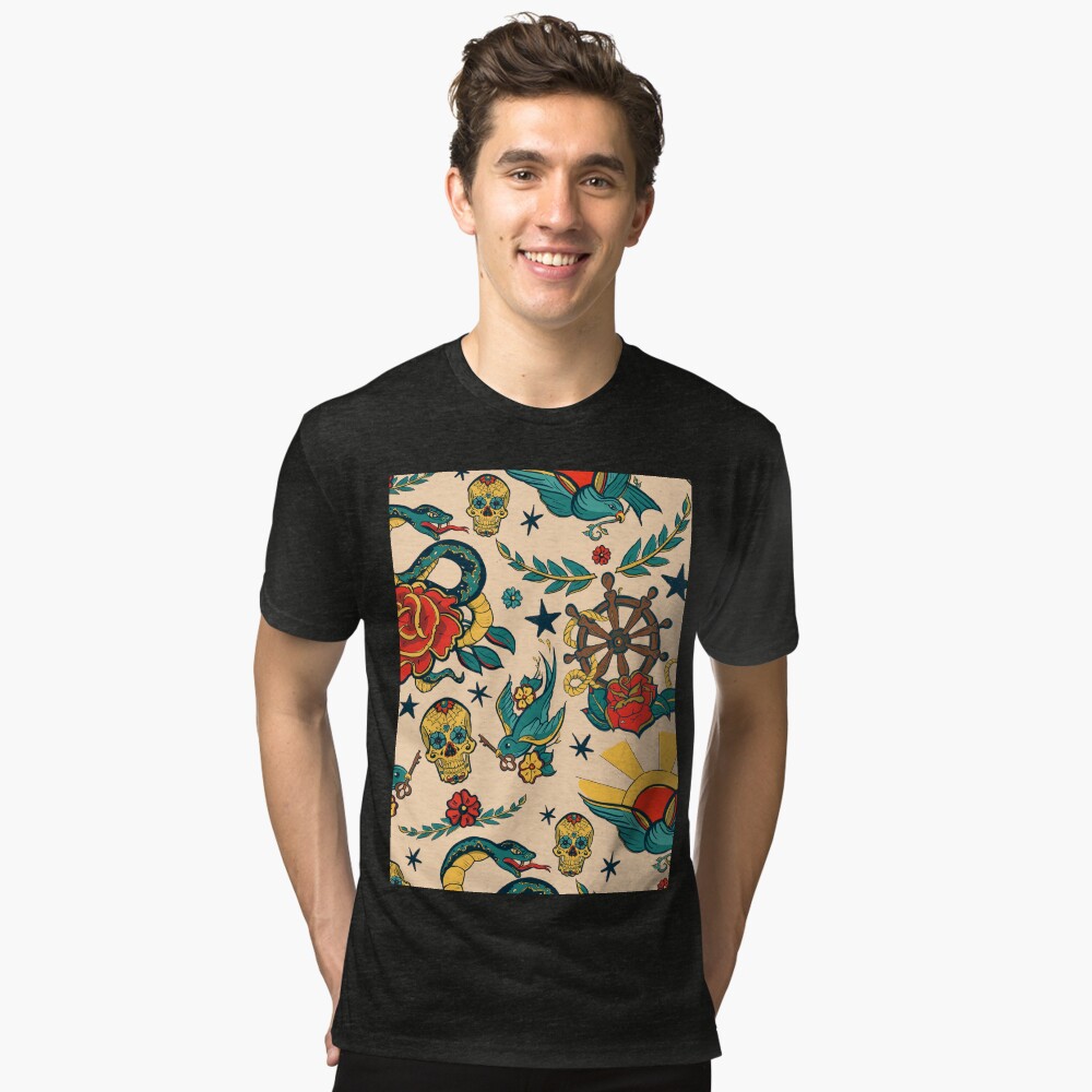 Item preview, Tri-blend T-Shirt designed and sold by IrenesGoodies.